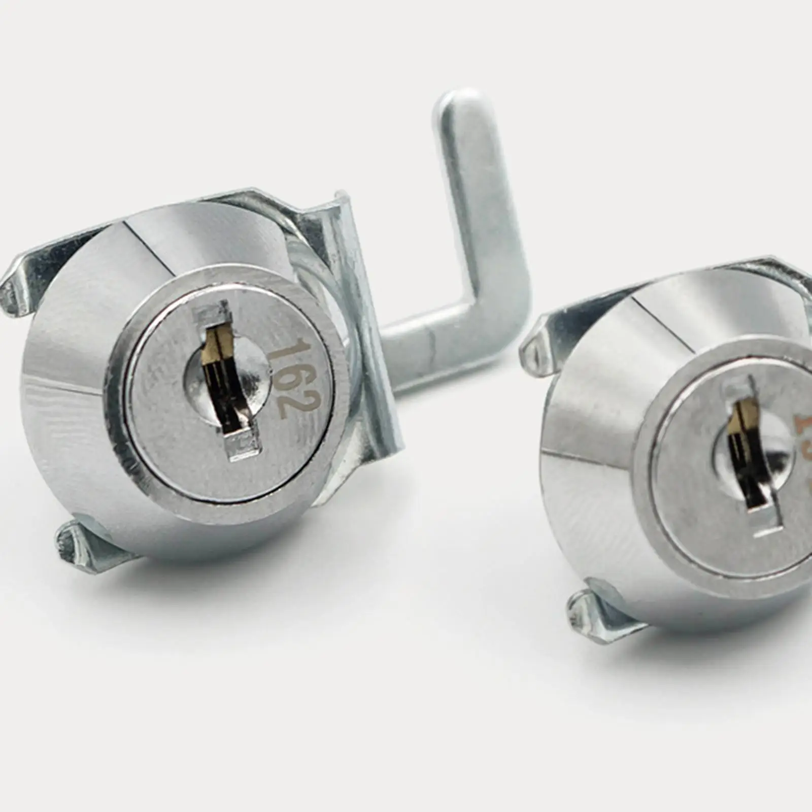 Compact Cam Lock Keyed Alike Metal Cabinet Lock Replacement Cylinder Safety Lock for Retail Machine Cash Drawer Security