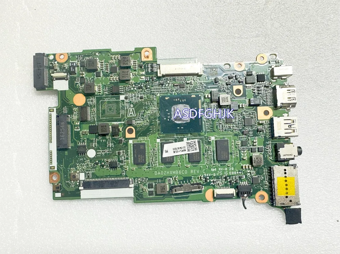 

NBVCJ1100J Motherboard for ACER TravelMate B117 AO1-132 WITH N3160 CPU AND 4G DA0ZHXMB6C0 TEST OK