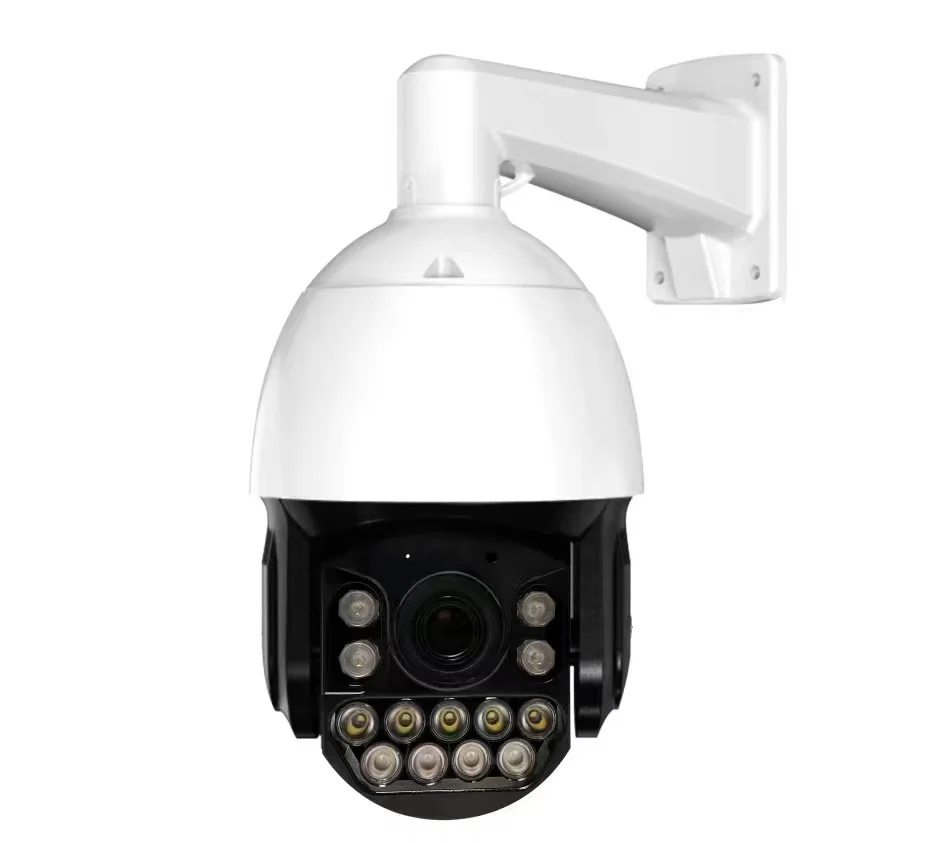 

8MP Full Color 4K 36X Optical Zoom 4.5 Inch High Speed Dome Wired Outdoor PTZ Camera with 4.6-165mm 36X Optical Zoom Lens