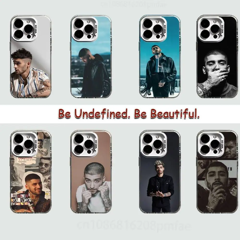 

Singer Z-Zayn M-Malik Case for iPhone17 16 15 14 13 12 11 Pro Max Plus Air 16E X XR XS Max Hard Shockproof Bumper Cover