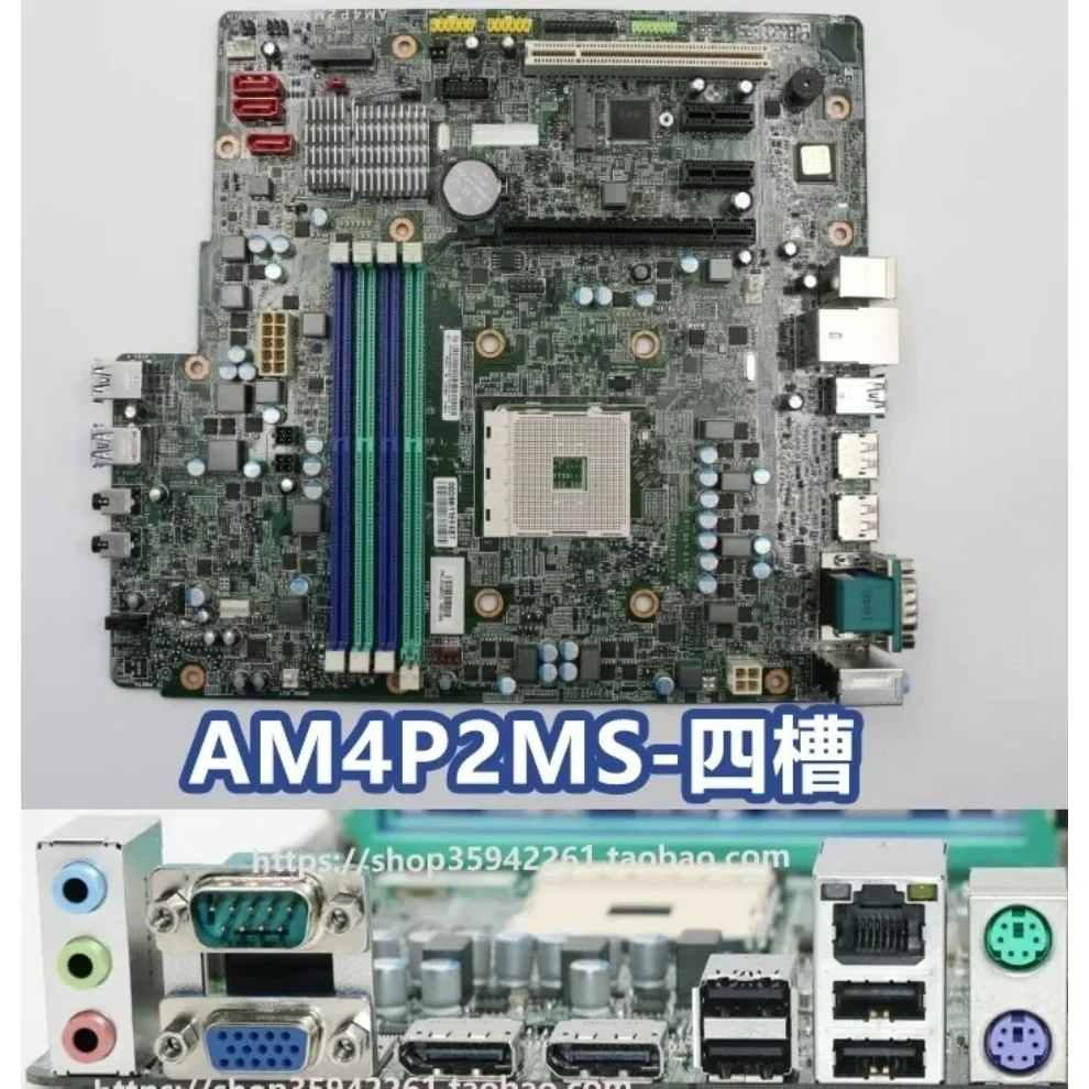 Used For M725s\ M715T\ 720-18APR\ M725s\ AM4P2MS AM4 B450 main board 01LM573   (store code: 0765)