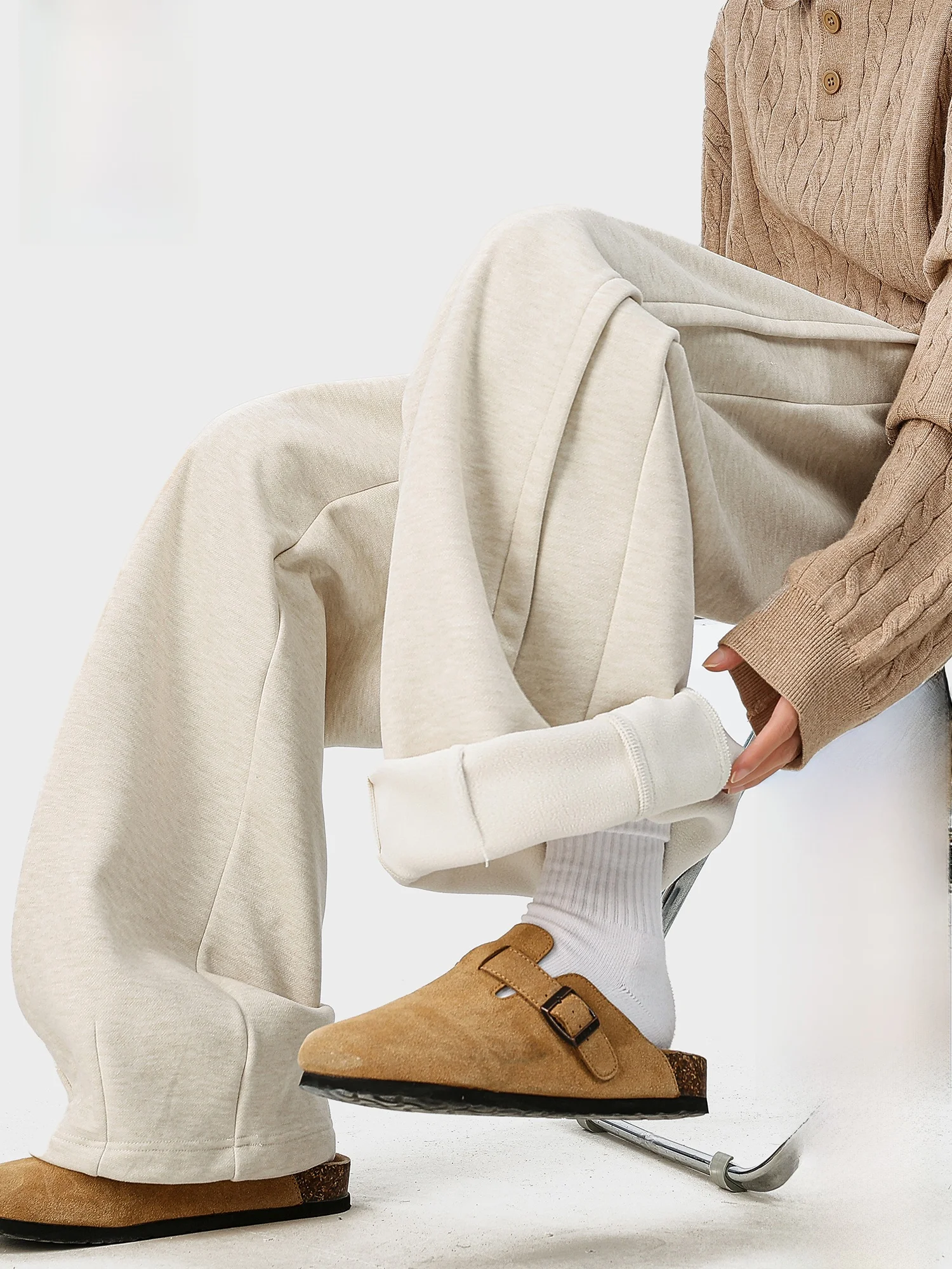 

PaulFrank American Decosition Thiened Fce Men's Casual Pants Spring Loose Straight Leg Sport Sweatpants