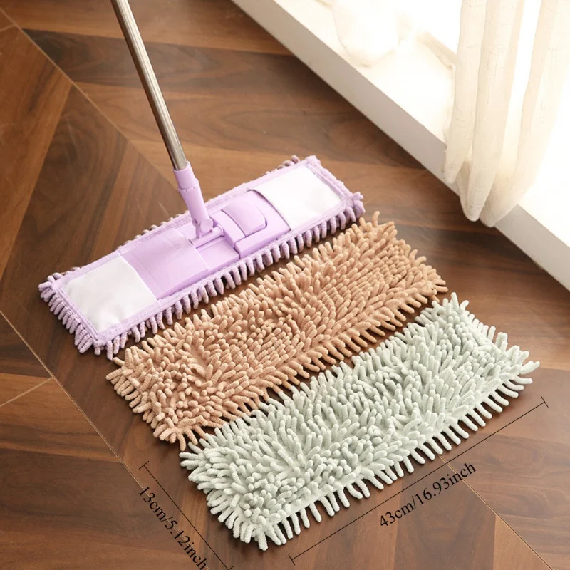 1/2 Mop Replacement Cloth, Flat Mop, Household Lazy Cleaning Mop, Snowflake Mop, Tile Mop Cloth