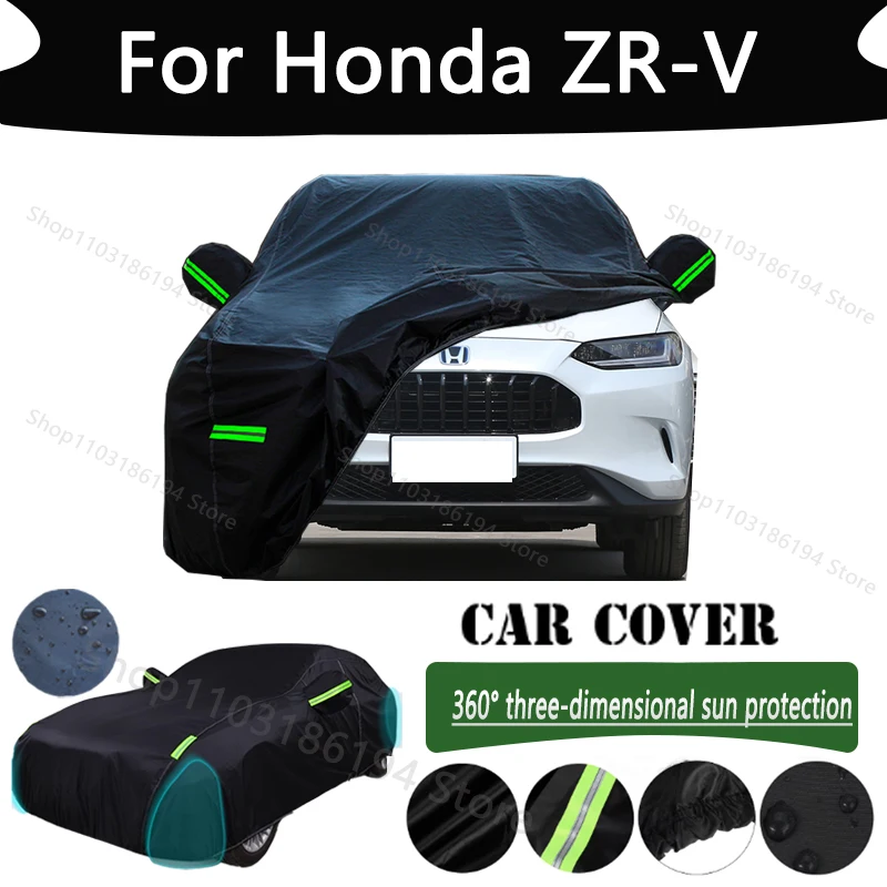 

For Honda ZR-V Outdoor Protection Full Car Cover Snow Covers Rainwater Sunshine Dustproof Scratches Car Cover