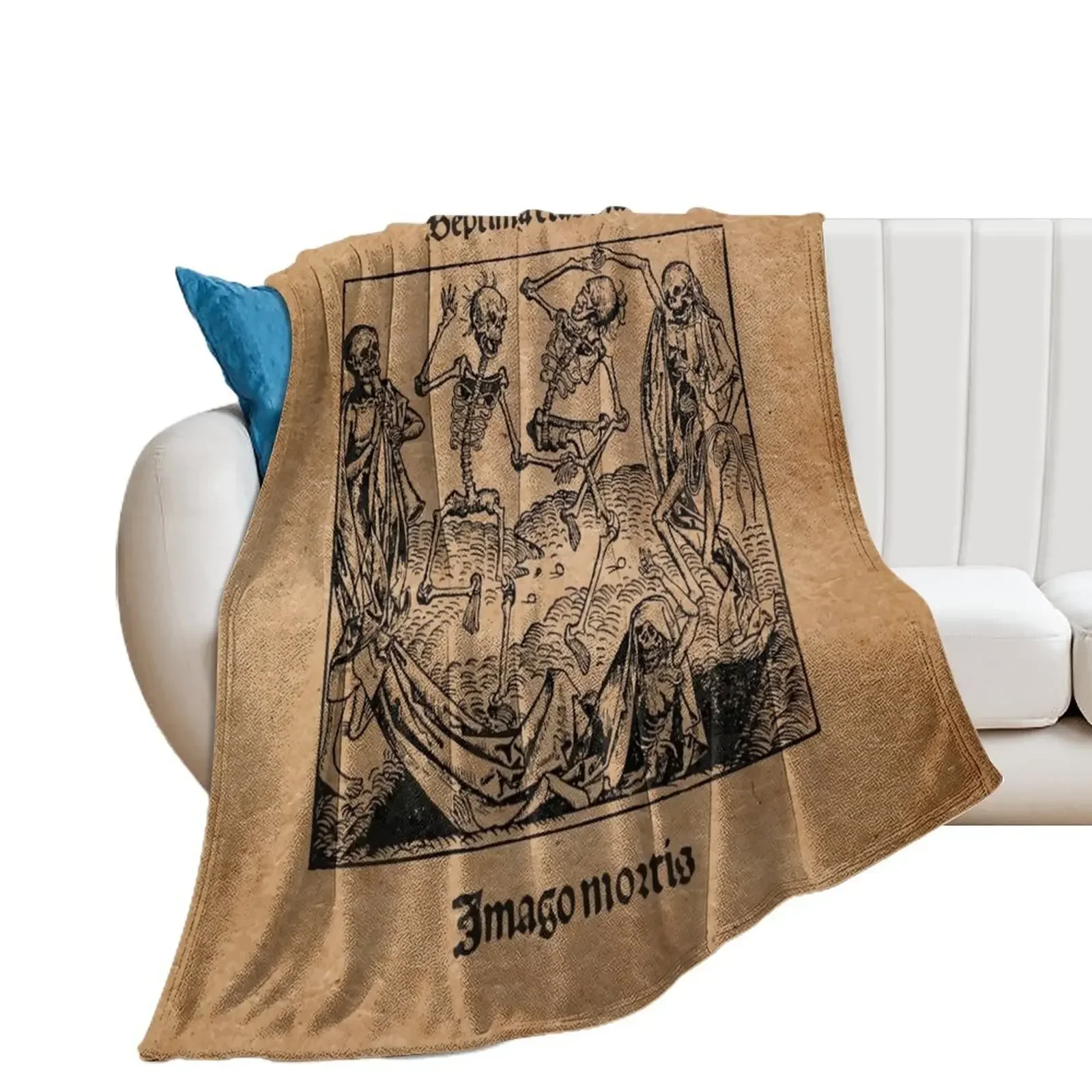 

Danse Macabre Throw Blanket wednesday For Baby Luxury Thicken Blankets