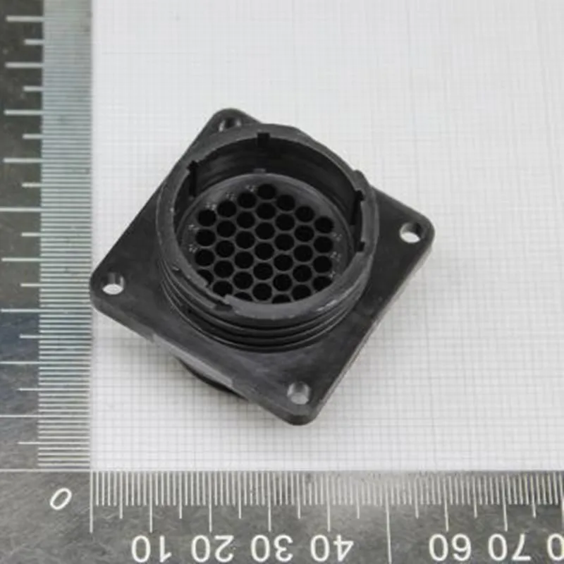Circular Power 37-core circular plug socket Waterproof Connectors 206151-1 Housing 600 VDC 37 Position Pin