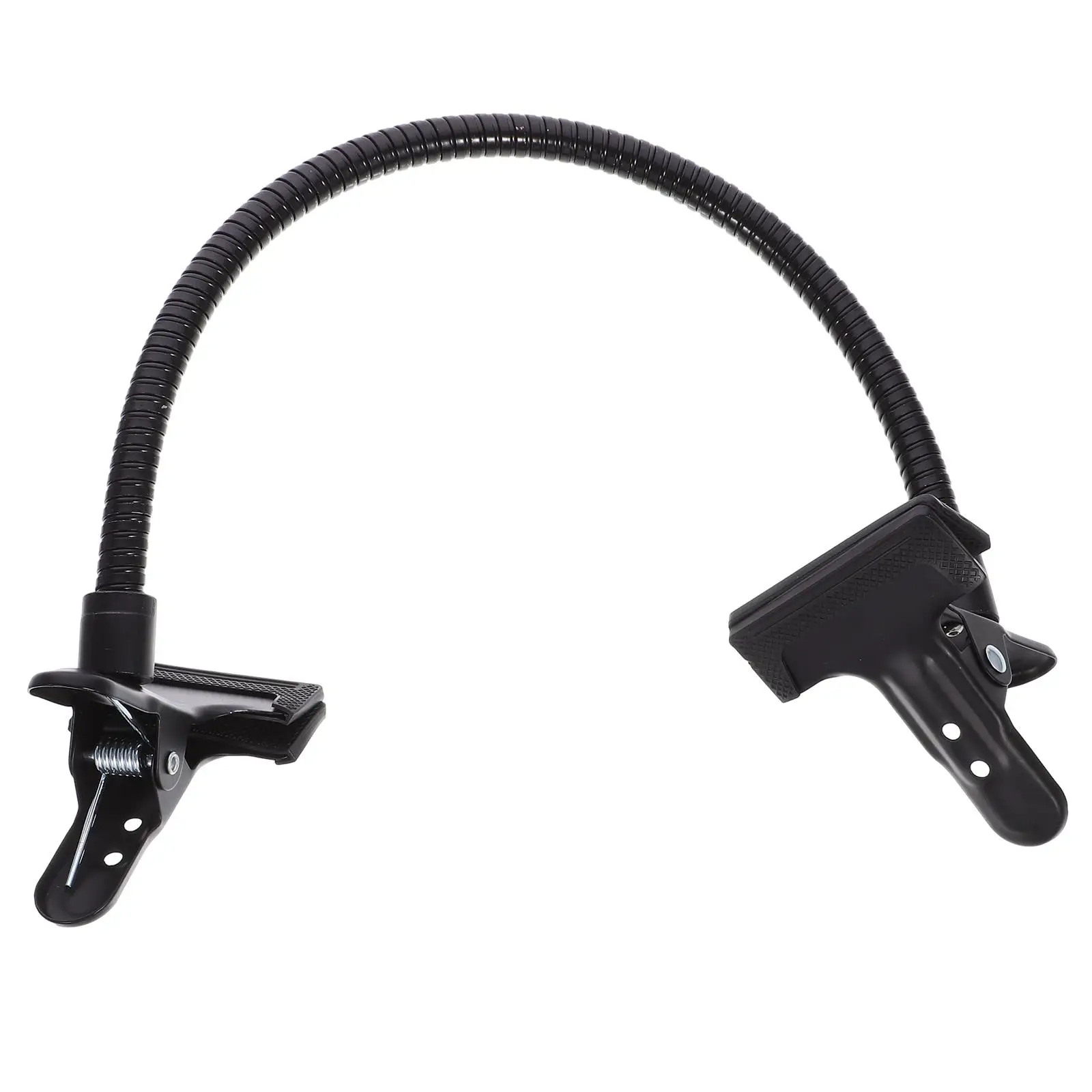 

Double Metal Gooseneck Clamps Durable Flexible Tube Photo Lighting Stand Accessories Background Clip