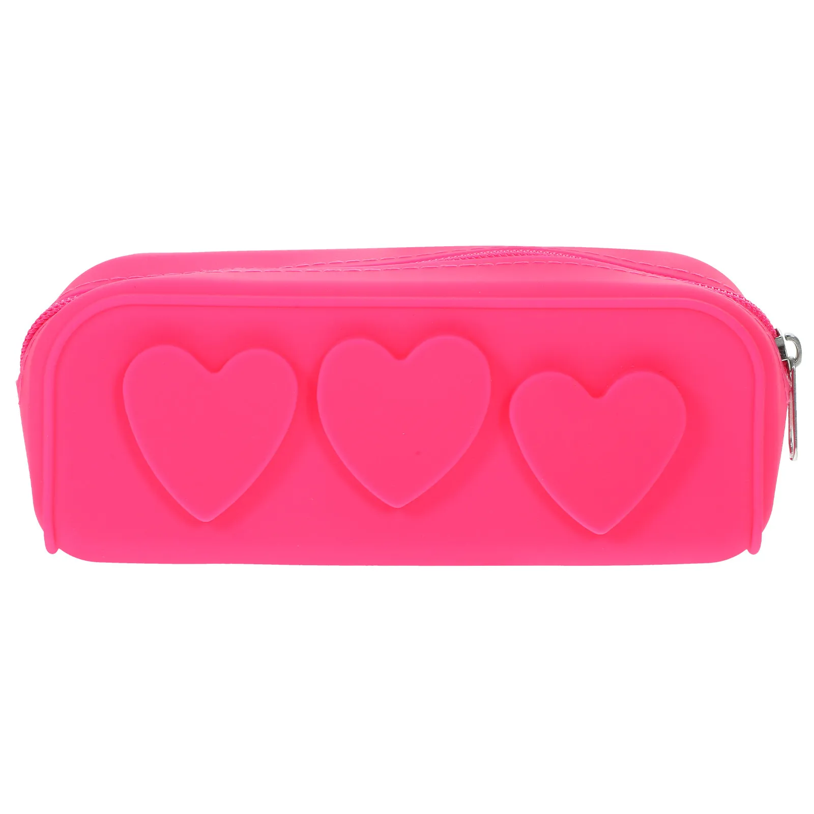 Silicone Makeup Brush Bag Travel-Sized Zippered Brush Holder Lightweight Compact Makeup Tool Organizer for Travel