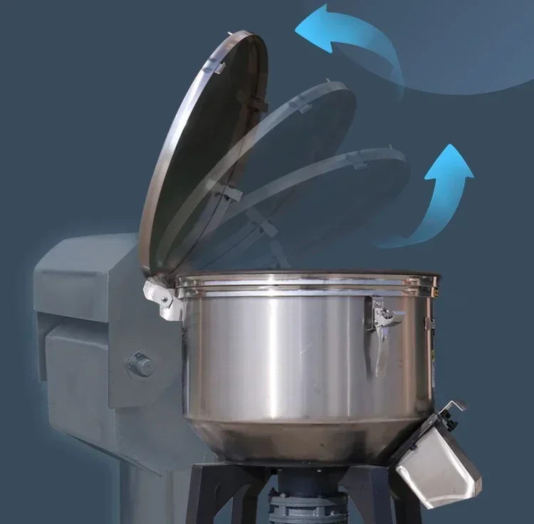 Feed Mixer Dry and Wet Stainless Steel Vertical Aquaculture Powder Mixer Plastic Pellet Mixer