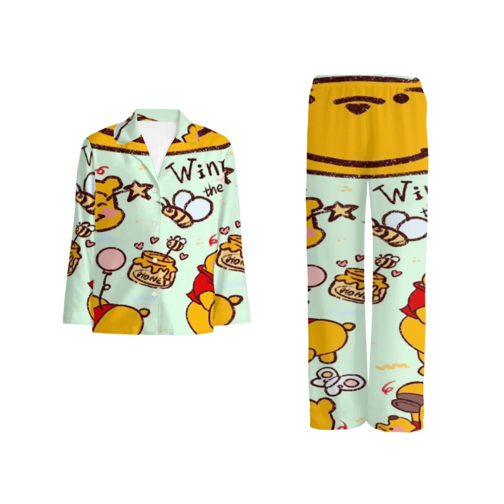 

Disney Winnie The Pooh White pajamas, Minso's selected patterns, cute style