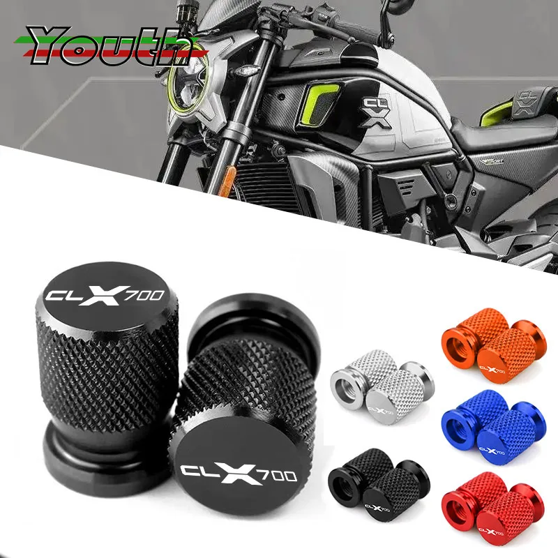 

Motorcycle Accessorie Wheel Tire Valve Stem Caps CNC Airtight Cover For CFMOTO CLX 700 700CL-X 700CLX clx700 CL-X Adventure