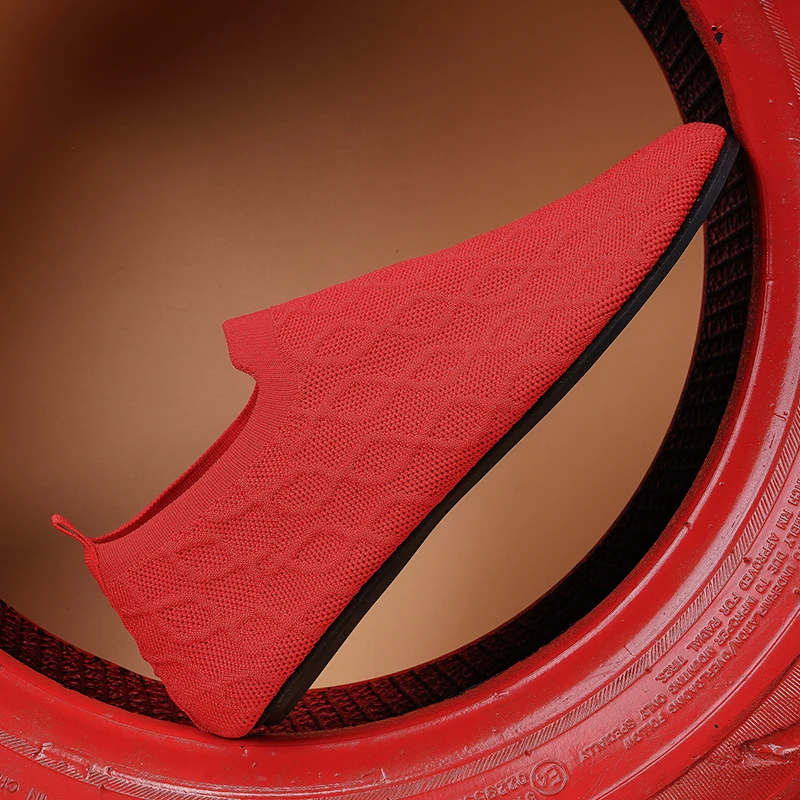 YRZL رجل المتسكعون الصيف تنفس شبكة الانزلاق على أحذية الرجال خفيفة الوزن أحذية مشي غير رسمية المضادة للانزلاق أحذية مكتب مريحة #6