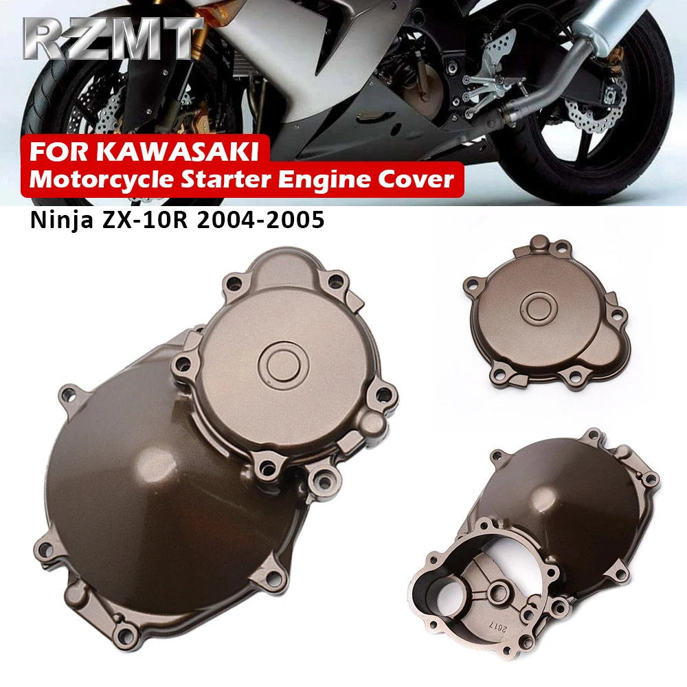 

ZX 10R Motorcycle Right Crank Case Cover Engine Stator Crankcase Gasket For KAWASAKI ZX-10R ZX10R 2004-2005 XF-2617+2649