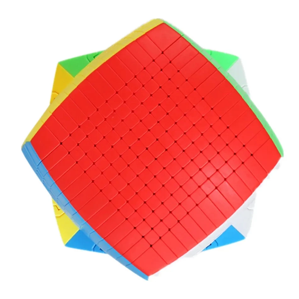 Shengshou 13x13x13 magiczna kostka bez naklejek 128mm poduszka kostki prędkość magiczna łamigłówka 13x13 edukacyjne Cubo Magico zabawki prezent