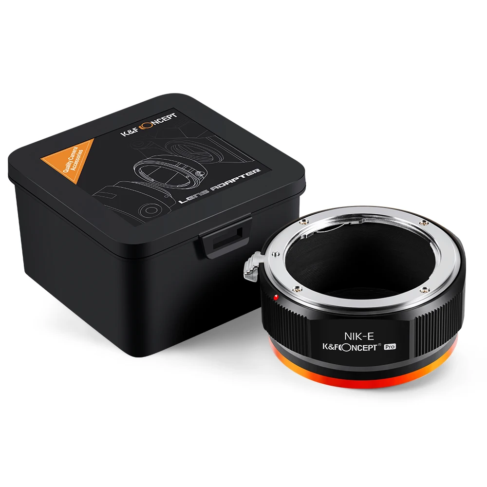 K&F Concept NF to E Pro Lens Adapter for Nikon F AI AIS D to Sony E Sony a5000 a6000 a6400 A7C A7C2 A1 A9 A7S A7R2 A73 A7R4 A7R5