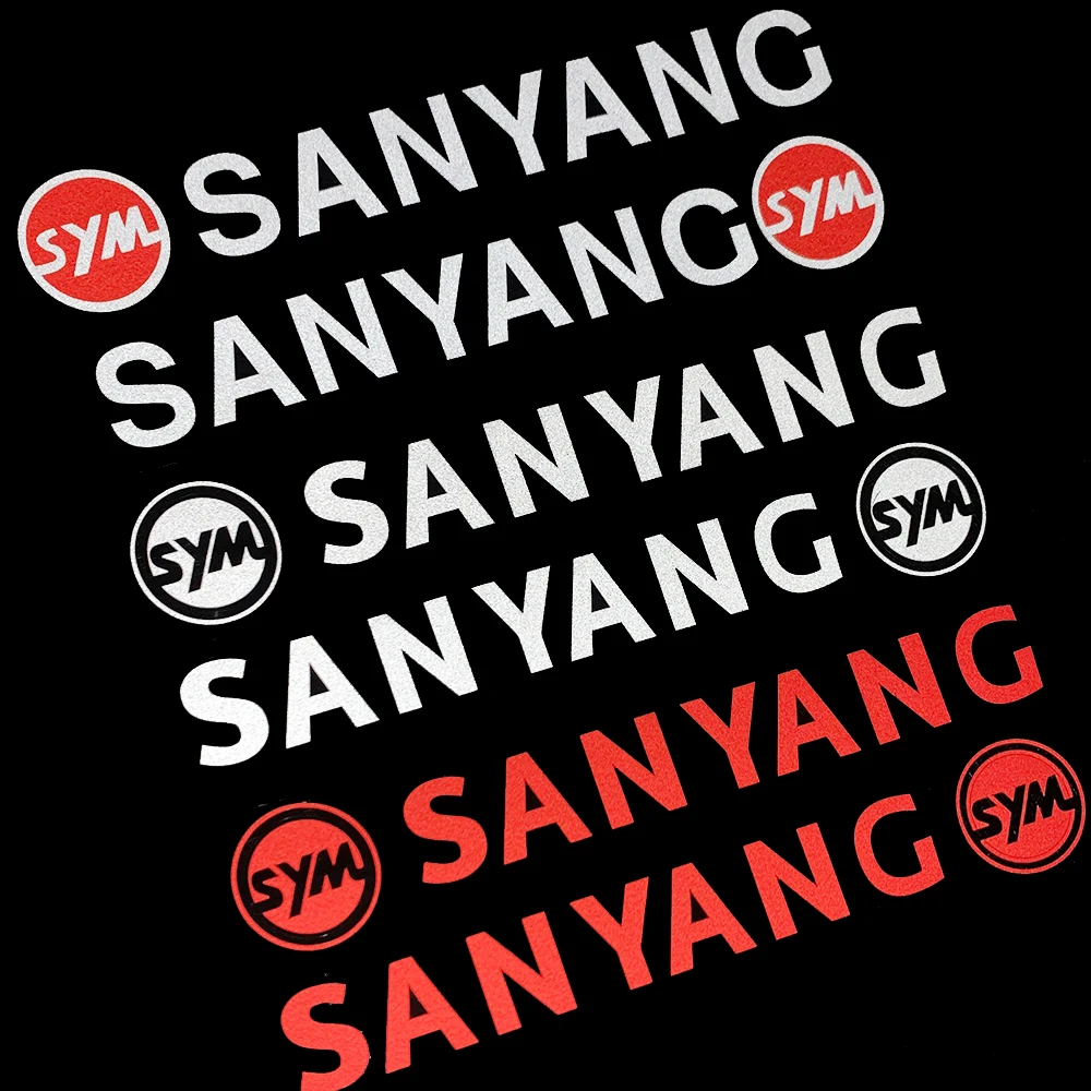 Waterproof Reflective Decals Fit SYM Fugue 125 Maxsym TL Jet Wolf ADX125 ADX150 Motorcycle Scooter Body Vinyl Stickers