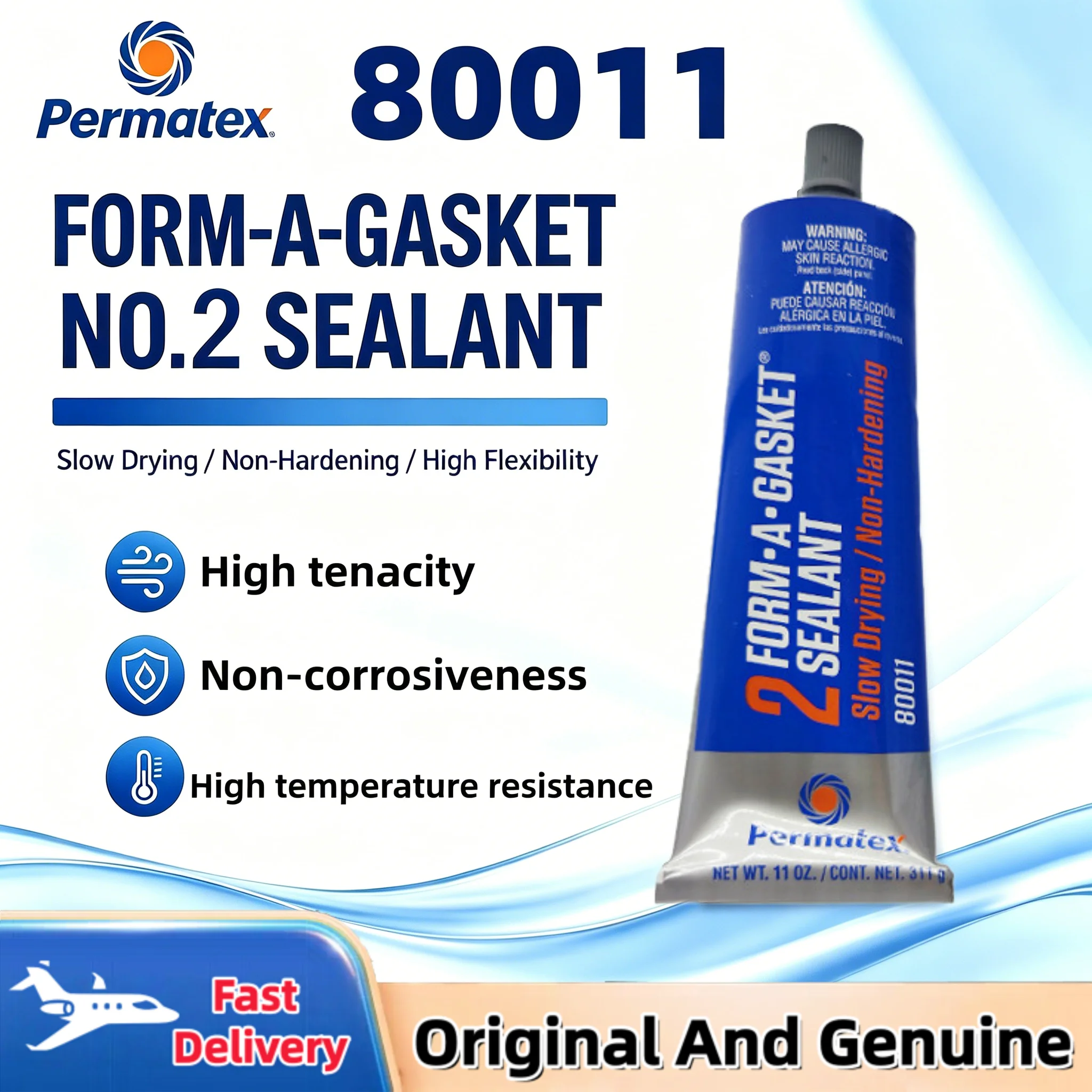 Permeatex80011 Sun Brand 2C Flange Sealant Waterproofing Agent Original Genuine Ship Use