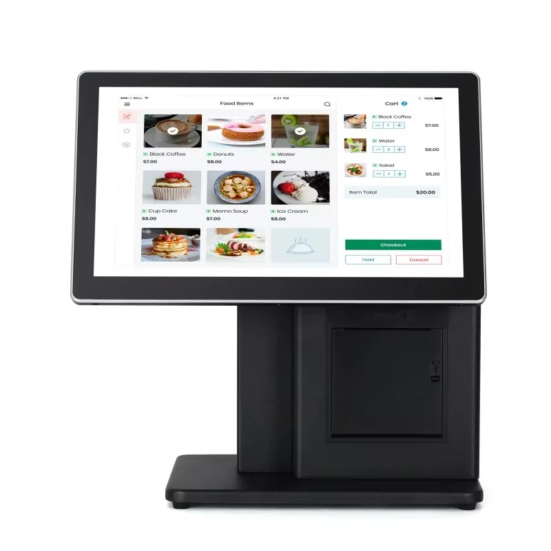 

2026 ST9200F Windows Android Touch Screen POS Systems With Printer POS