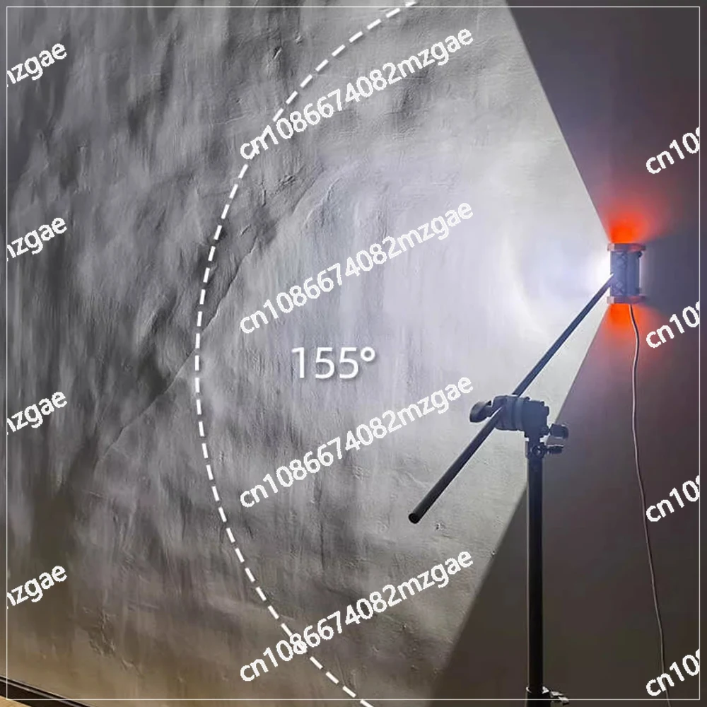 4-Level Dimming Wall Surface Grinding & Inspection LED Light - 155° Wide Angle