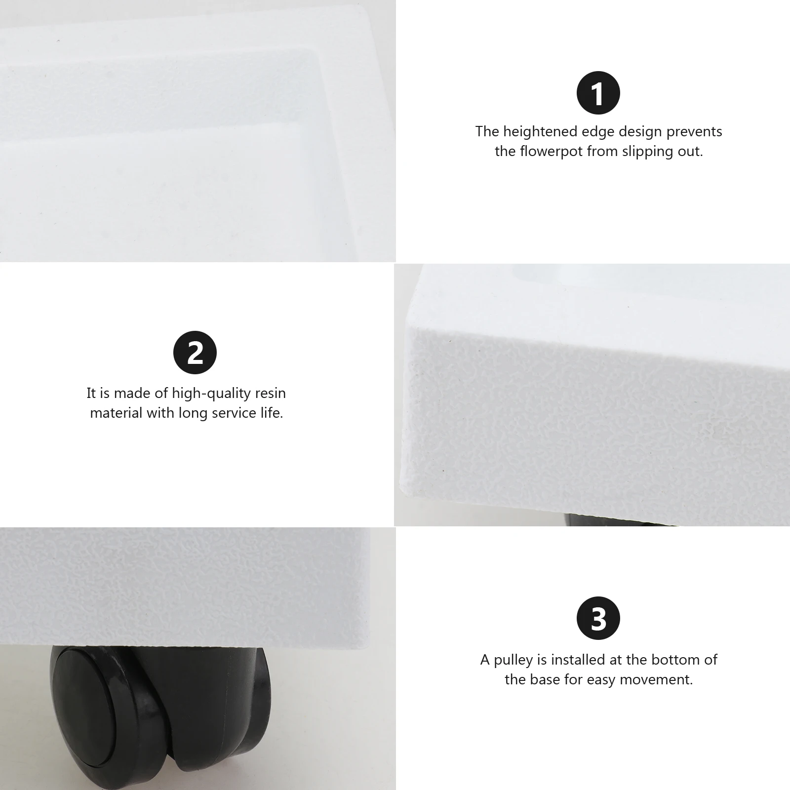 

Поднос для цветочного горшка, подвижный поднос на колесиках, подвижный горшок с колесами, американская подставка, мобильная опорная пластина для цветочного горшка