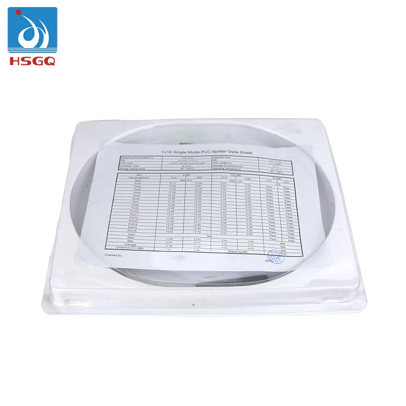 Fiber Optical Equipment  fibre optical optical 0.9mm SPLITTER 1X8 sc/apc 1x2 1*2 mini type plc splitter