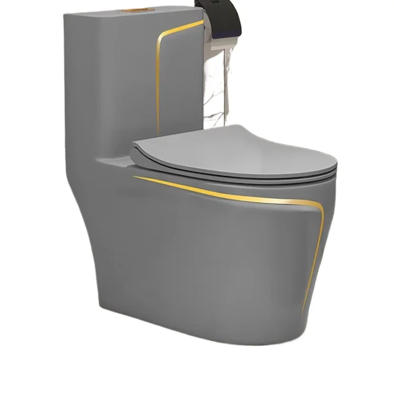 

Factory direct sales of modern stained glass integrated toilets for hotel and family bathrooms