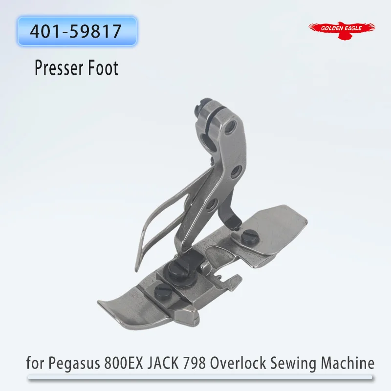 401-59817 Presser Foot Fits JUKI MO-6800S, MO-6800D Industrial 4-Thread Overlock Sewing Machines