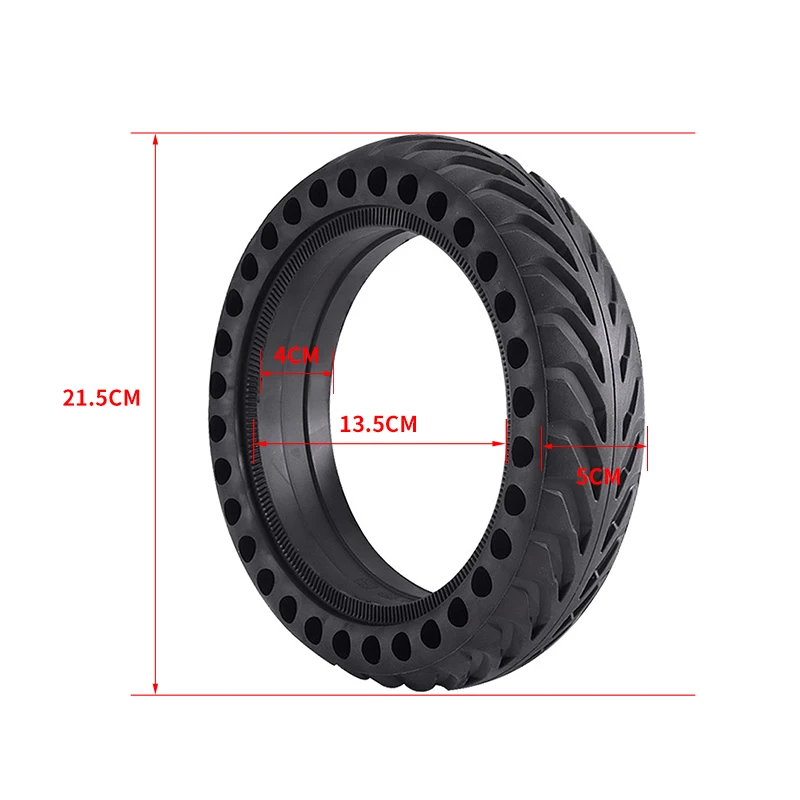 8.5 Inch Solid Tire Shock Absorbable 8.5*2 Rubber Tyre For Xiaomi  M365 Pro Pro2 1S Mi3 Electric Scooter Accessories And Parts