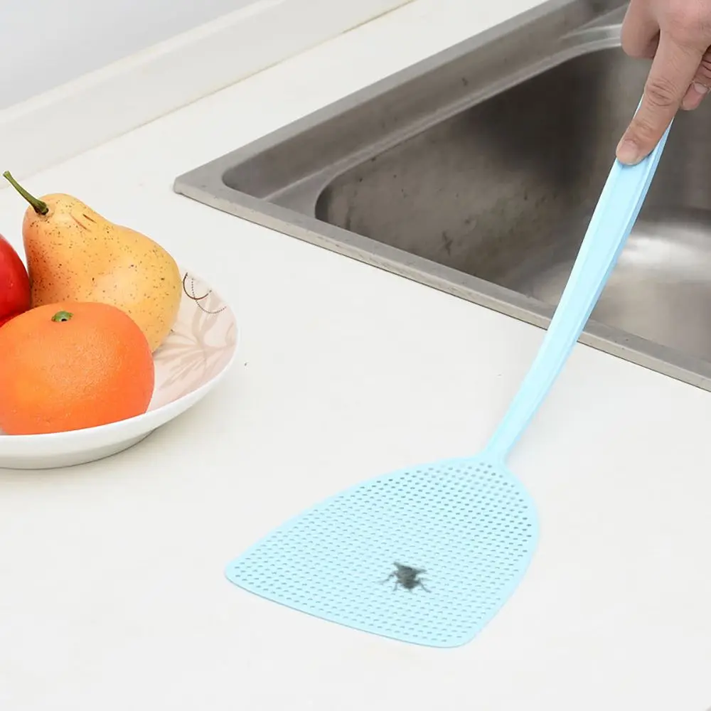 

PP Thicken Manual Household Flies Flapper Fly Trapper Mosquito Swatter Pest Control Flyswatter Fly Killer