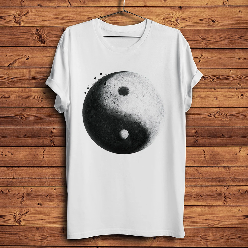 Yin Yang black and white Cats panda orca moon ramen funny yinyang Tai Chi t shirt men women casual unisex cool streetwear tshirt