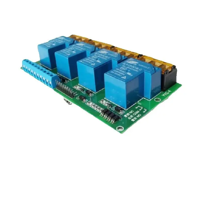 4-channel relay module control board optocoupler isolation PLC microcontroller high-power 30A