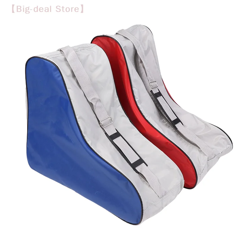 Portable Roller Skates Bag, Large Capacity, Breathable, Suitable for Kids Inline Skates, Skating Shoes Storage