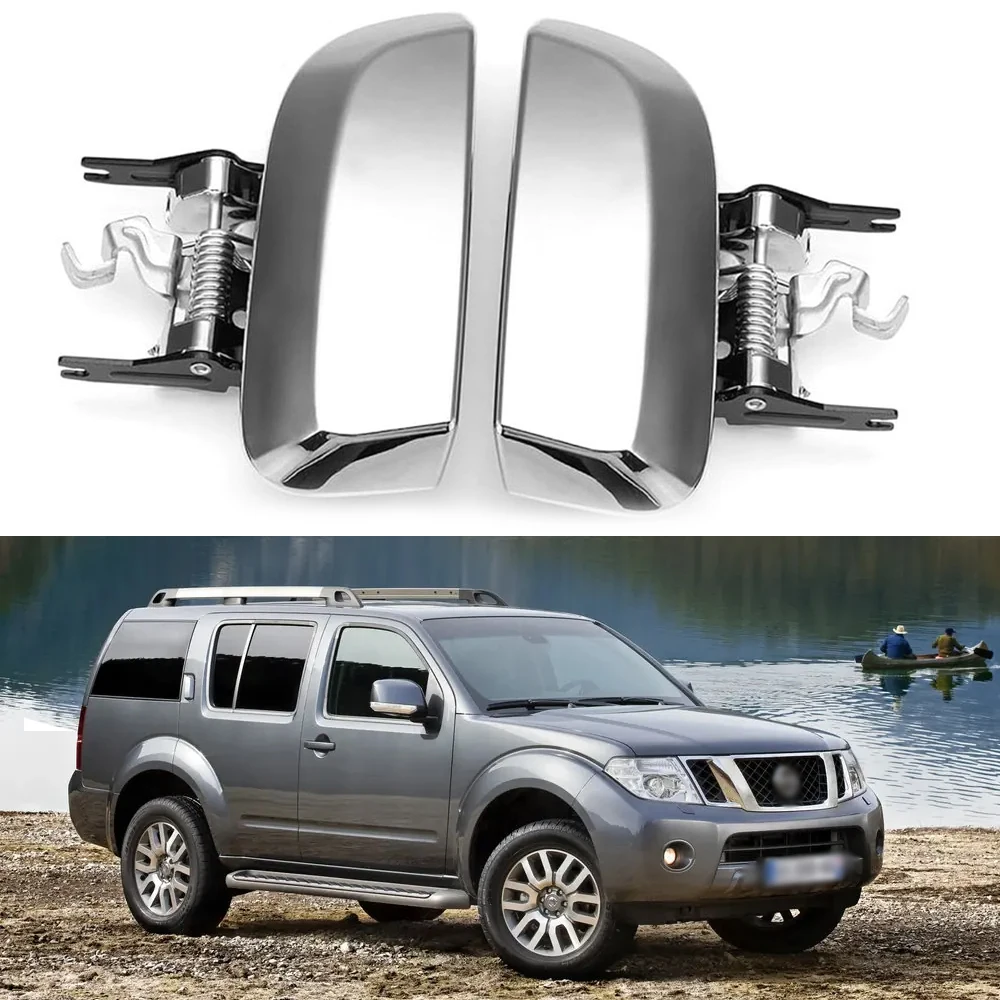 

Подходит для Nissan Pathfinder 2005-2012 Chrome manija de puerta Exterior izquierda derecha Замена