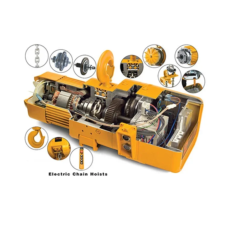 Very Popular Remote Controller 1ton 2ton 5ton  Electric Chain Hoist With hook