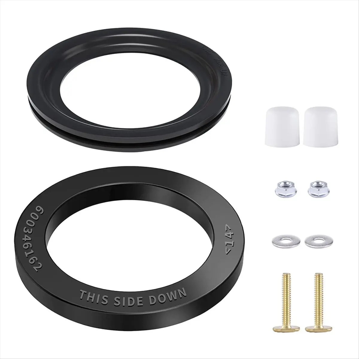 【POPULAR PICK】RV Toilet Seal Kit Compatible for 300/310/320 RV Toilets to Replace 385311652 RV Toilet Seal Part,2-In1 Combo Kit