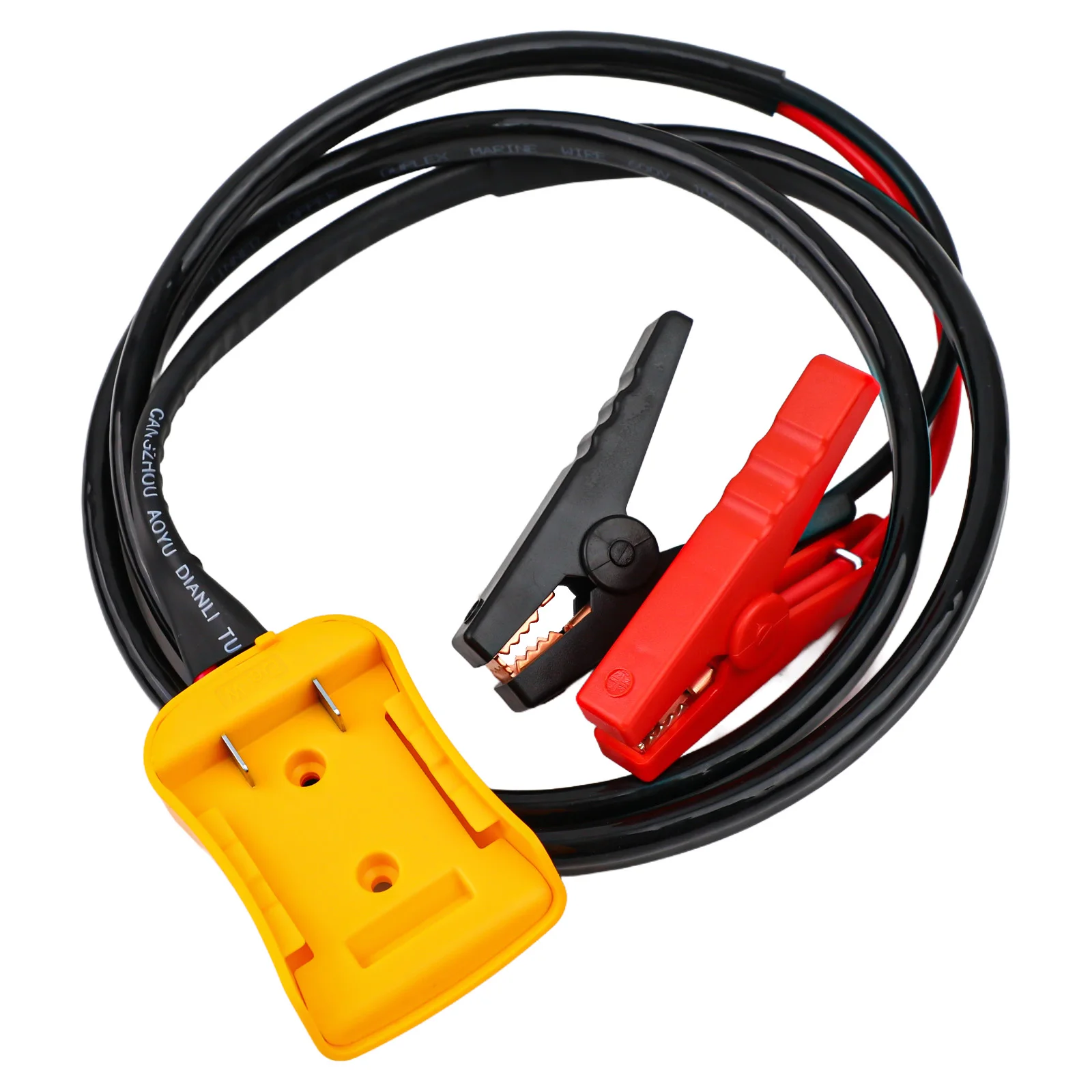 

For Jumper Cables 8AWG 5.9FT with Clamps for 20V Batteries Automotive For Boost Cables Suitable for Cars Motorcycles and SUVs