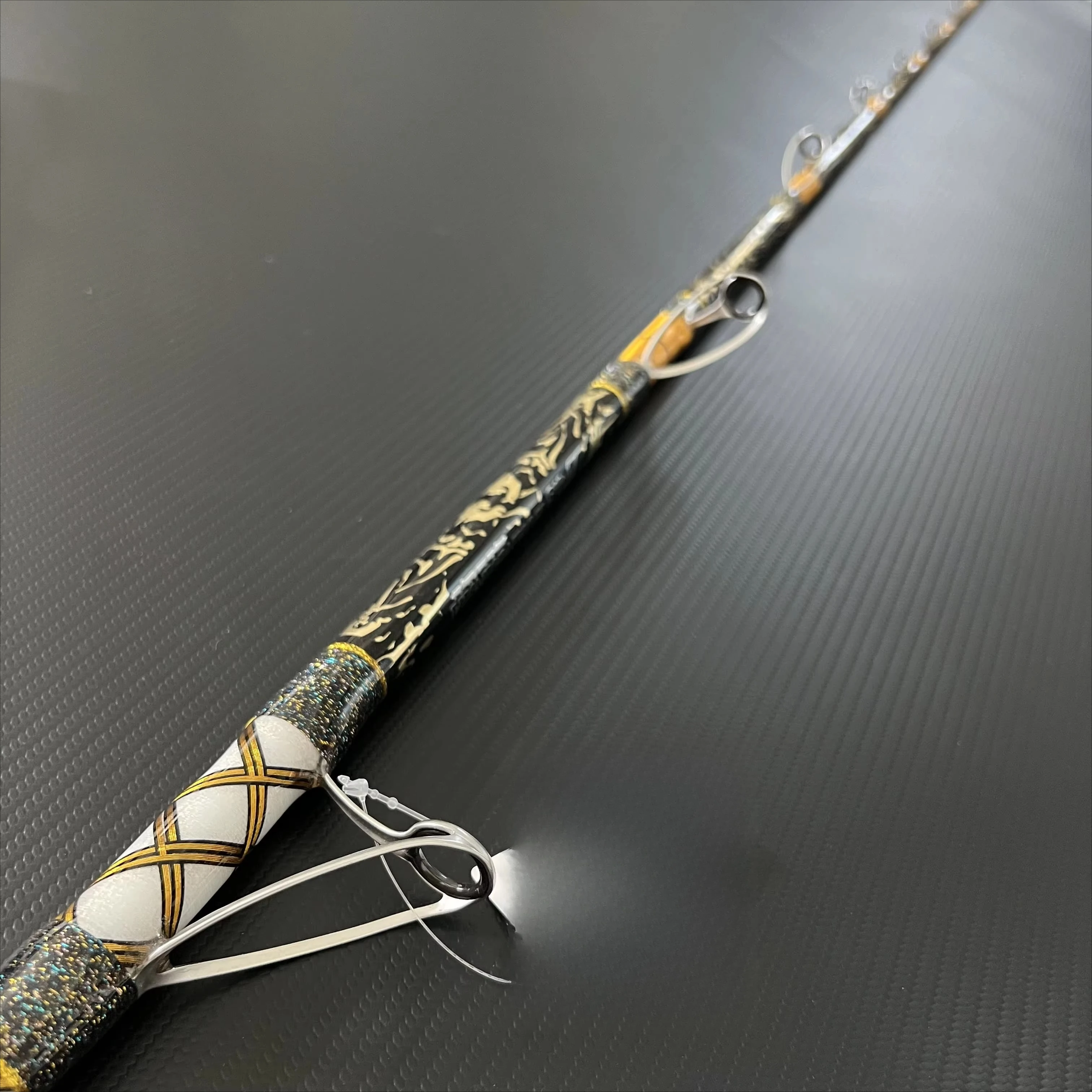 Heavy-Duty Deep Sea Boat Rod High Carbon Fiber Big Game Fishing Rod