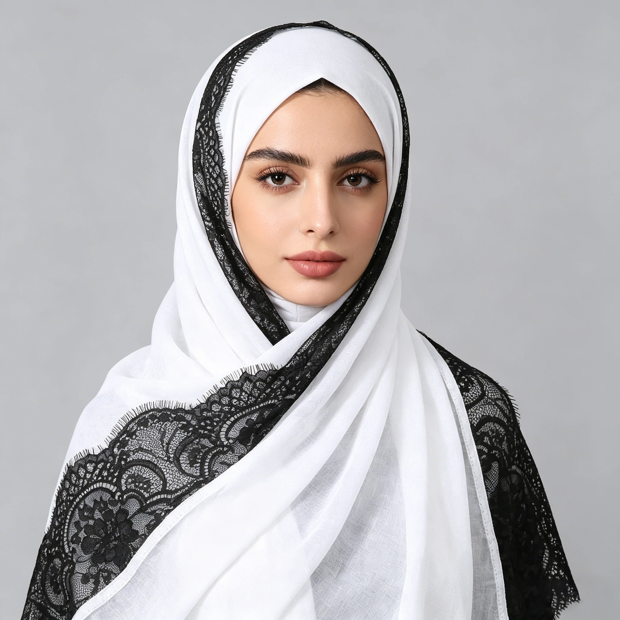 

Middle East Women's Shawl Turban Scarf Women Luxury Foulards Femme Headscarf Shawl Wraps Neckerchief Bandana Headband Hair Bands