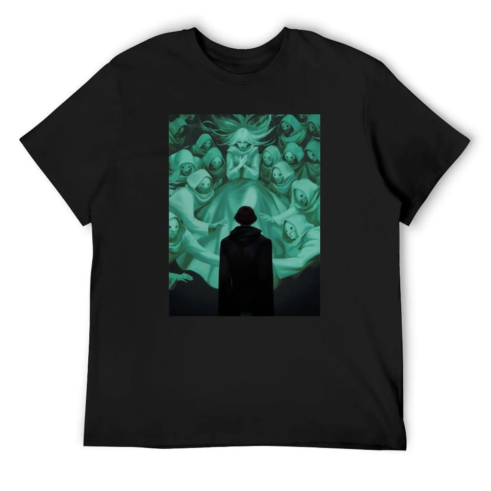 

Haunted T-Shirt cotton graphic tees sweat custom t shirt man clothes men graphic t shirts