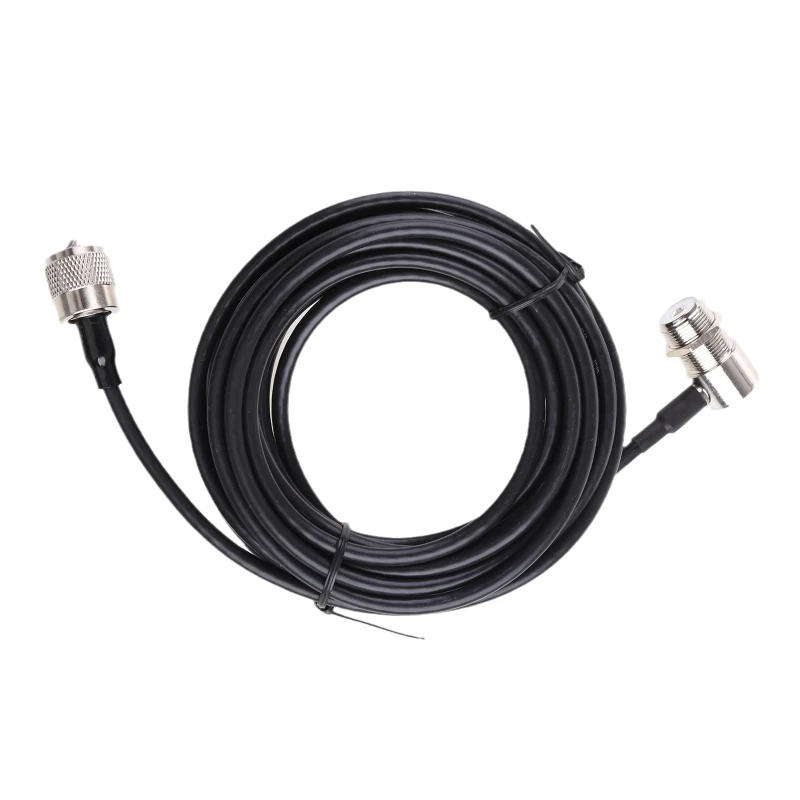 PL259 Male Naar SO239 Vrouwelijke RG58 Antenne Extension Coax Jumper Kabel 5M Lengte