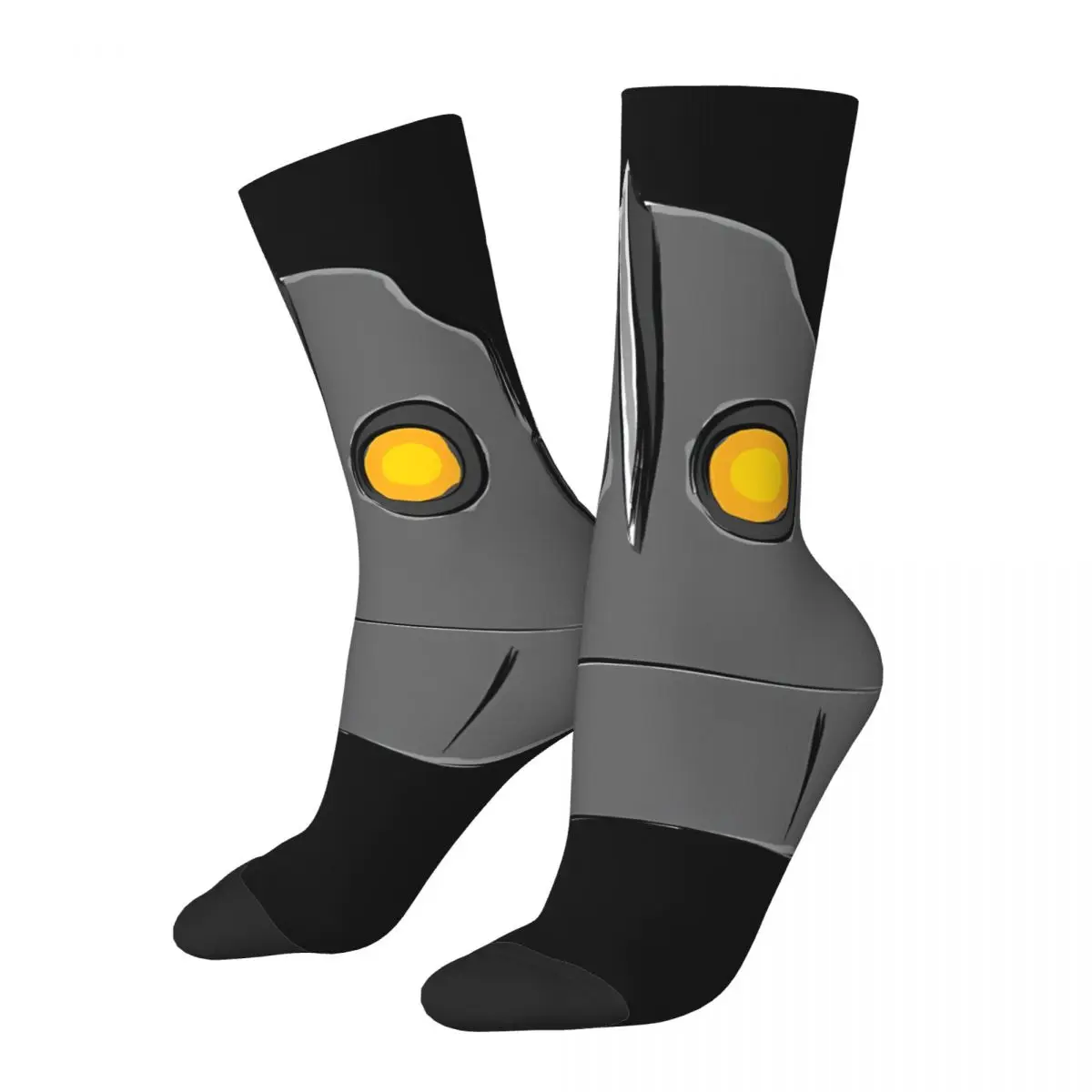 Crazy compression Fun And Cool Sock for Men Harajuku The Iron Giant Cartoon Quality Pattern Crew Sock Casual