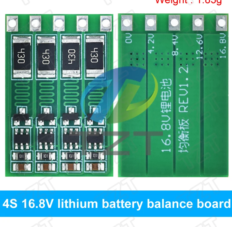 TZT 1/2/5PCS 2S 3S 4S Balance Board 8,4 V 12,6 V 16,8 V 18650 Polymer Li-Ion Lithium Batterie Balancer BMS 100mA Ausgewogene Strom – Detail 9