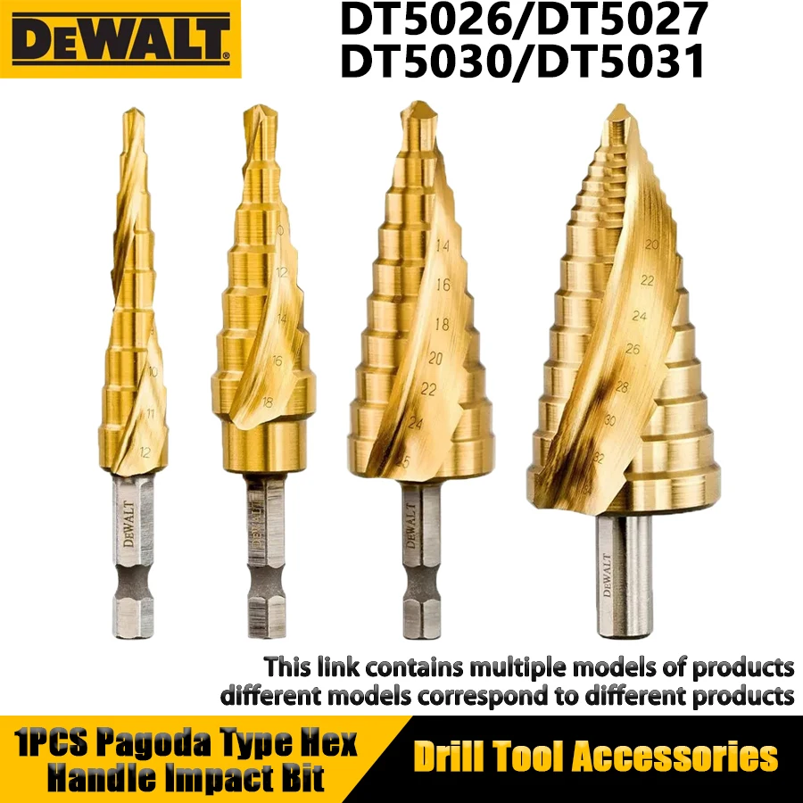 dewalt-1-pz-punta-a-impatto-con-impugnatura-esagonale-tipo-pagoda-accessori-per-trapano-ad-alta-velocita-n-dt5026-dt5027-dt5030-dt5031