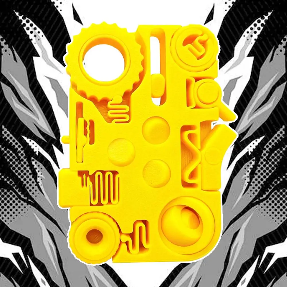 تململ سبينر لعبة لتخفيف الضغط للأطفال الكبار ثلاثية الأبعاد مطبوعة كبيرة Edc الإجهاد الإغاثة و تململ سبينر لعبة هدية W0m2