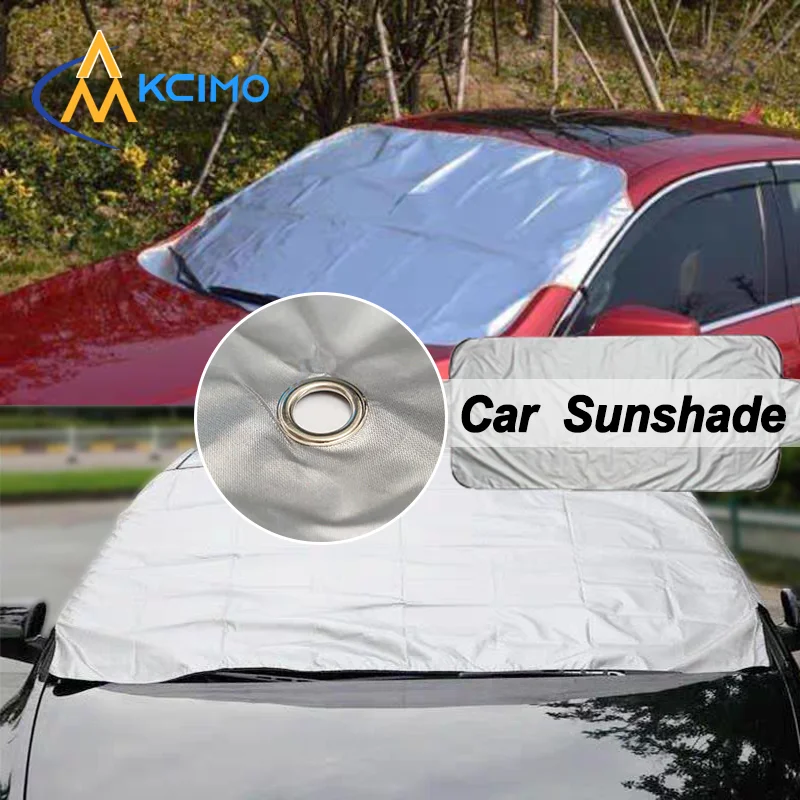 

Universal Car Windshield Protector Anti-Leaves/Snow/Dust Sun Shade All-Season Cover Freezing Protection Car Exterior Accessories