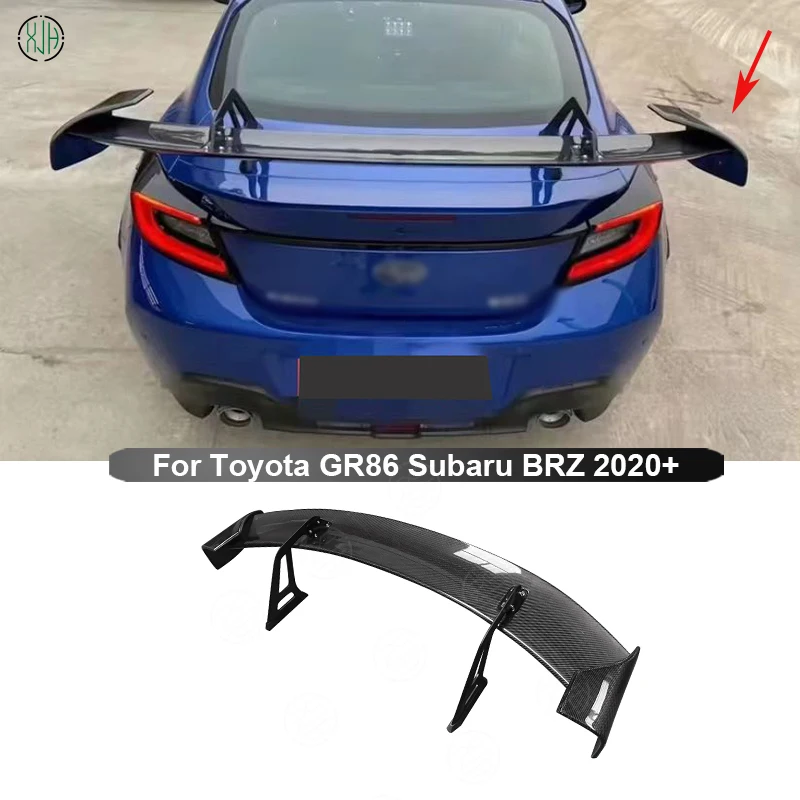 Carbon Fiber For Toyota GR86 GT86 Subaru BRZ  AD Style Car Rear Trunk Spoiler Rear Wing Tail Wing Parts Upgrade Body kit