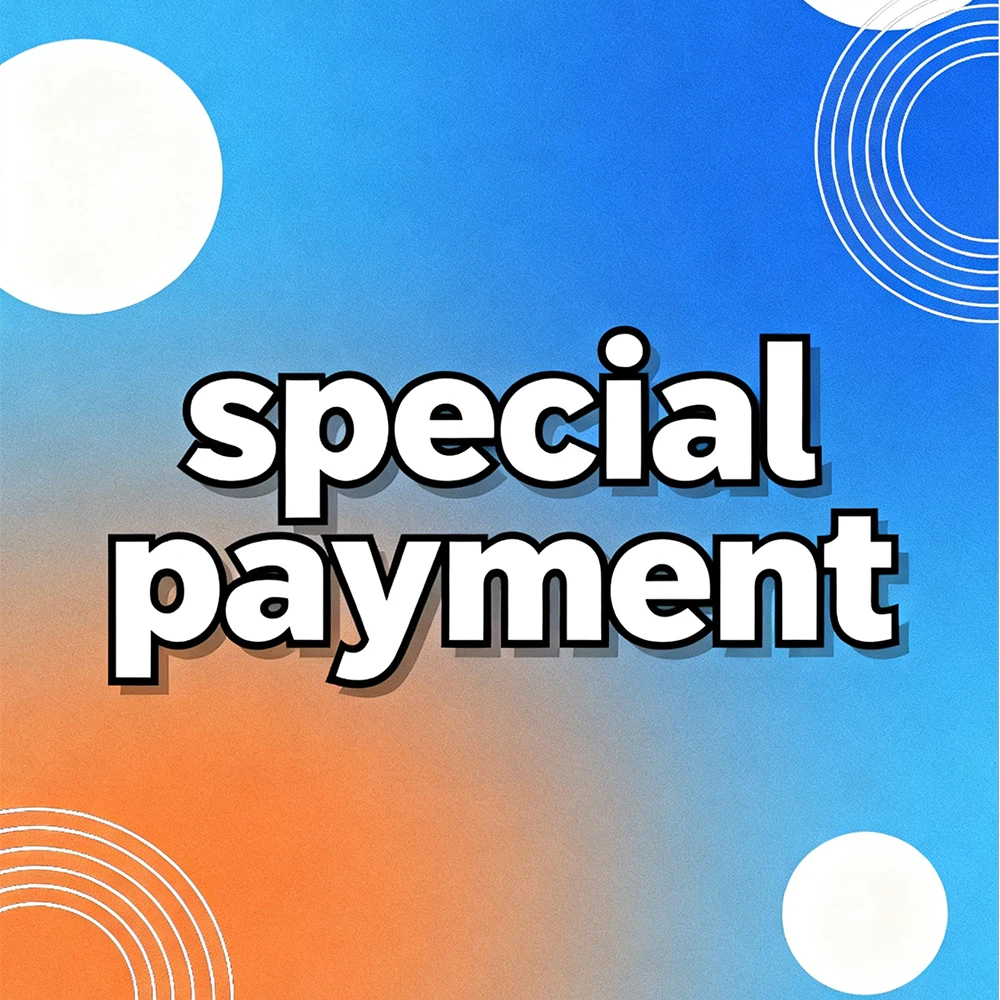 Special Payment Links for Wholesale Shoe Charms Tote Bag Charms Metal Shoe Accessories LED Pins Straw Topper