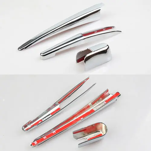 صالح ل 2014 2015 2016 هوندا HRV HR-V VEZEL كروم النافذة الخلفية ممسحة الذراع شفرة غطاء الكسوة