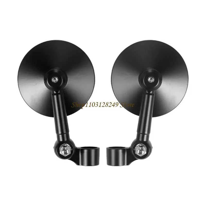 N5KD Easy Install Vibration Resistant Rear View Mirror With Wide View Motorcycle Accessory Handlebar Side Mirror