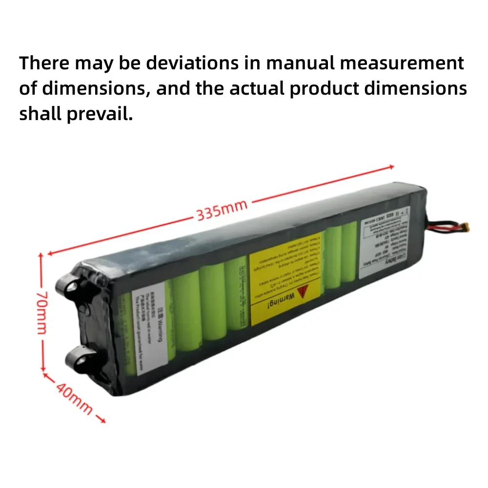 For Xiaomi M365 Electric Scooter 36V 7800mAh Li-ion Battery Pack Built-in BMS Protection Long-Lasting Range Without communica